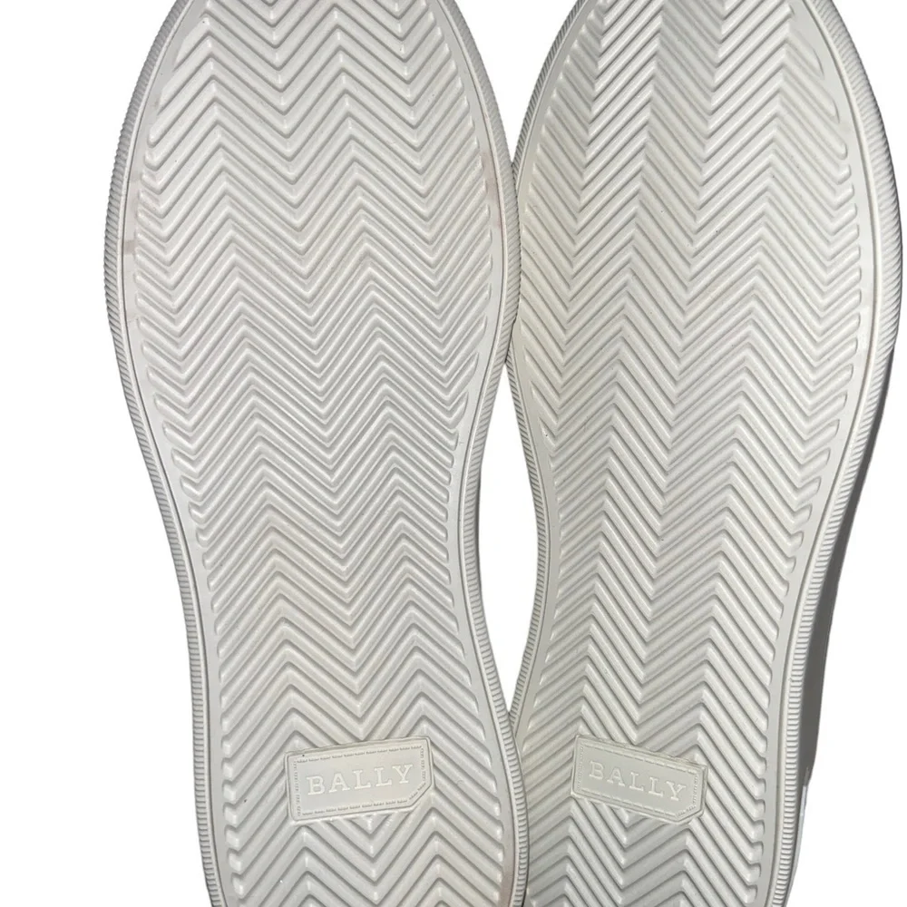 Bally Meson Striped Mid-Top Sneakers-Bone - Picture 15 of 16